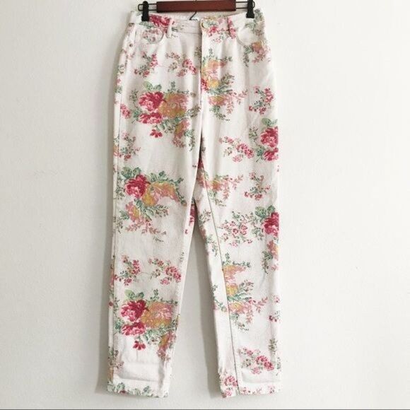 BDG for URBAN OUTFITTERS Floral High Rise Mom Jeans Size 29 - Picture 4 of 11